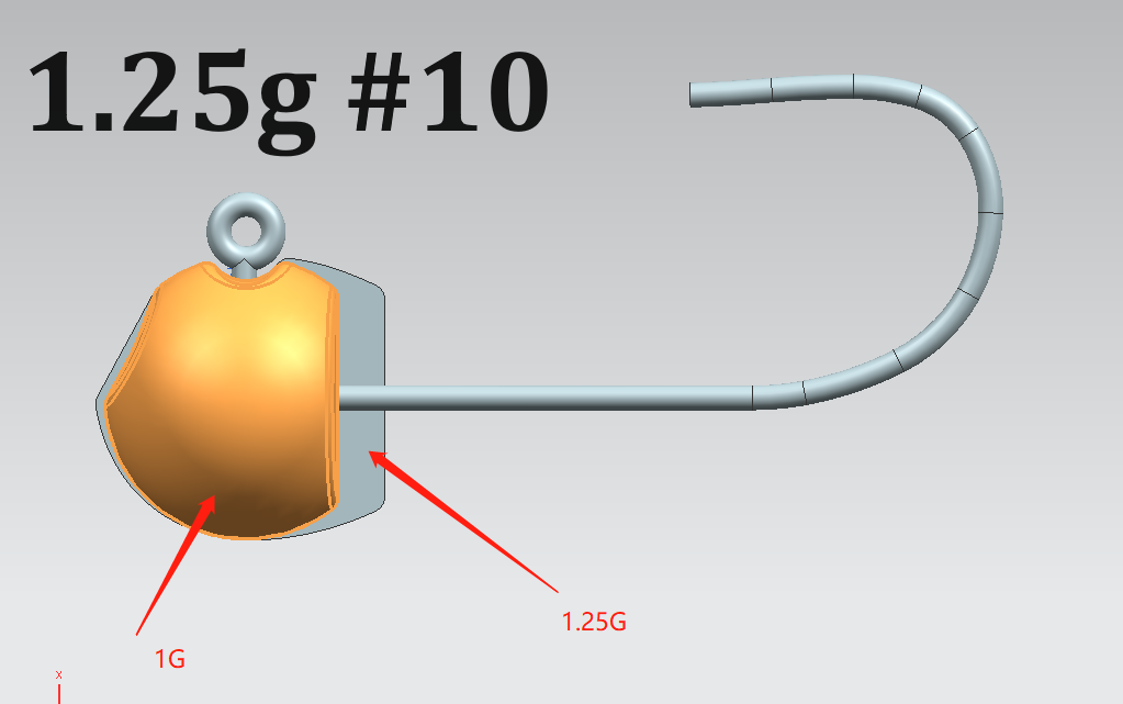 BG-1 micro jig head - 1.25 g – i_fish Tackle