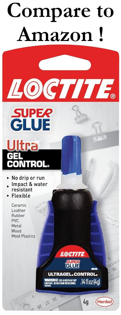 best glue for fishing lures LOCTITE Super Glue ( Waterproof & Flexible )