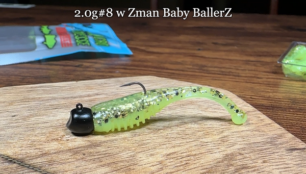 BG-1 Micro Jig 2.0g #8