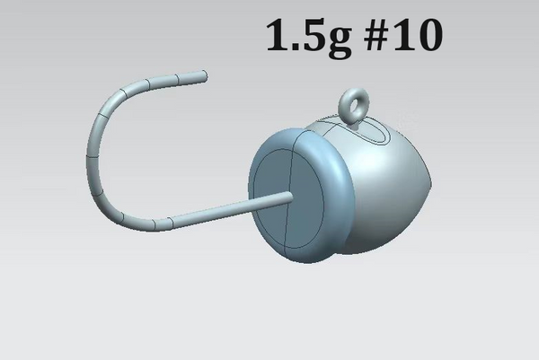 BG-1 micro jig head - 1.5 g