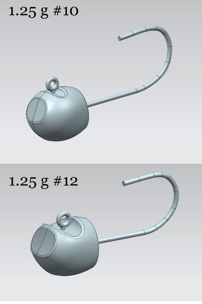 BG-1 micro jig head - 1.25 g