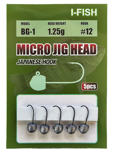 BG-1 micro jig head - 1.25 g