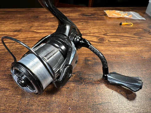 Carbon 35mm Handle/Knob/Bearings for Daiwa/Shimano