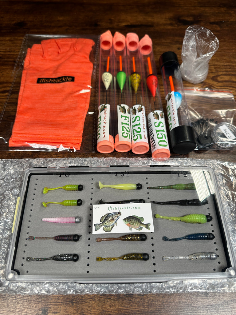 Hand-installed Jig Box, Floats & Gloves Package (from my videos)