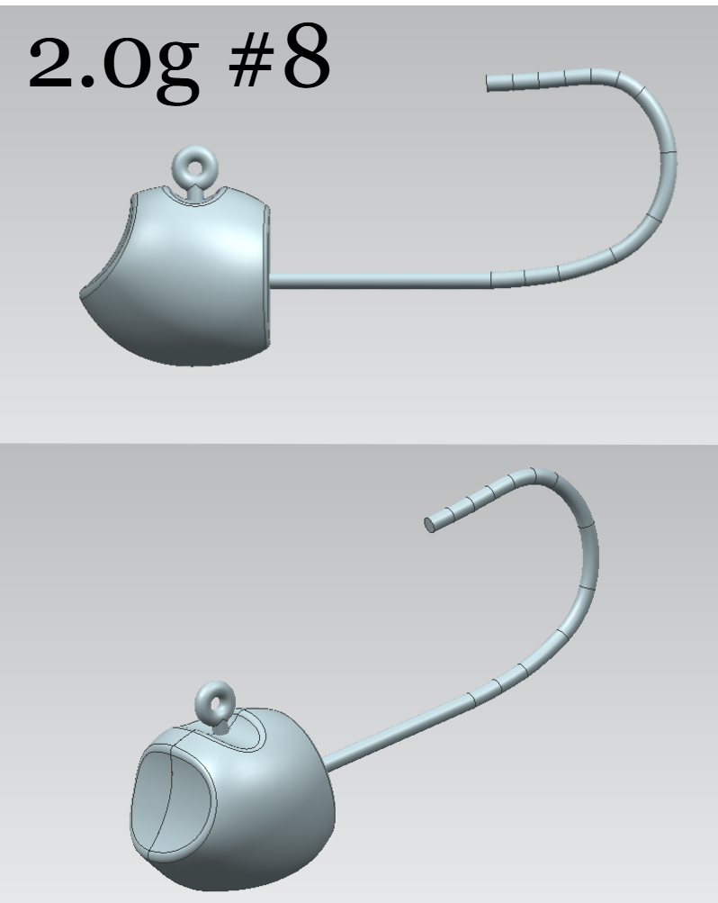 BG-1 Micro Jig 2.0g #8