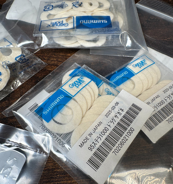 Genuine SHIMANO Felt Washers